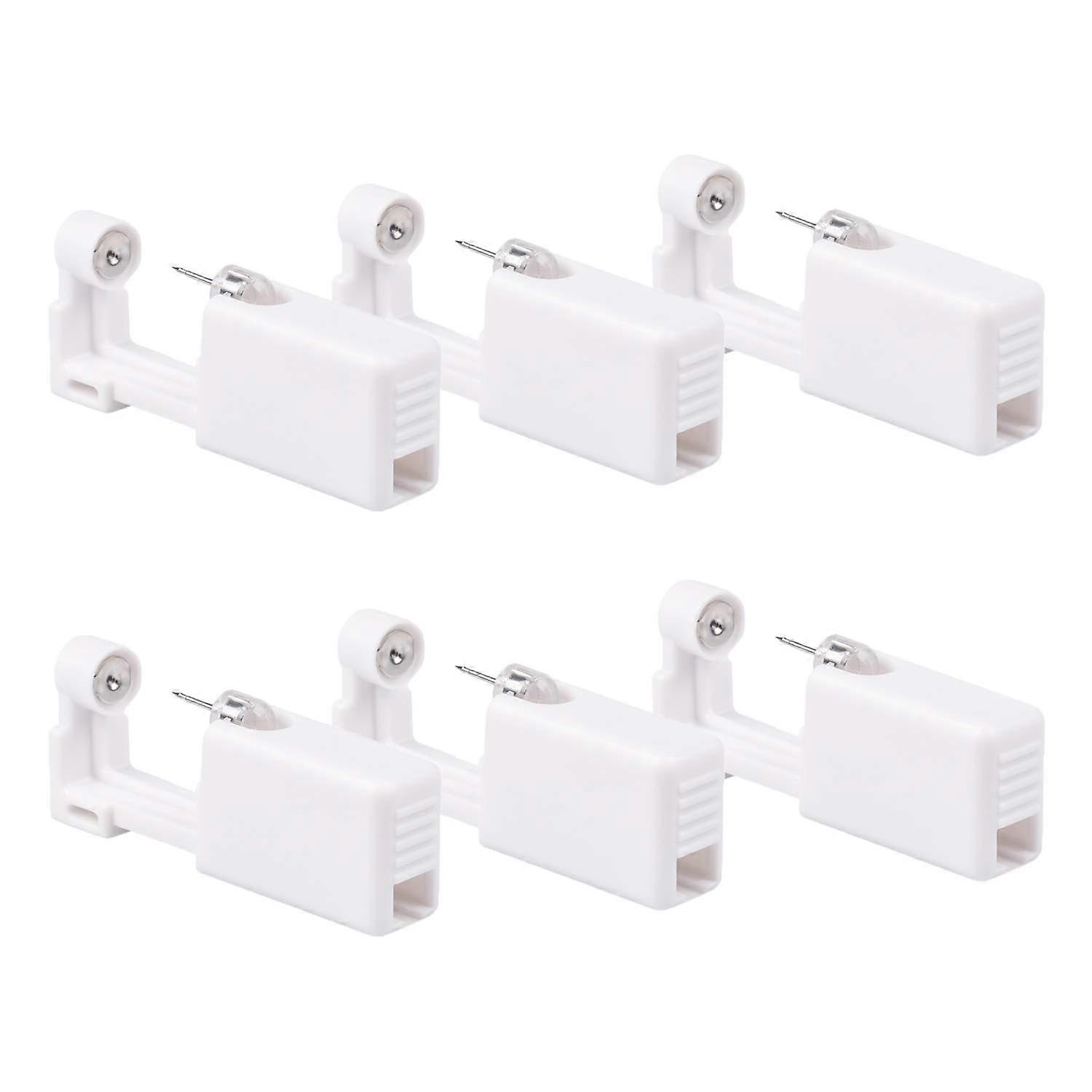 Ear Piercing Kit 6 Pack Self Ear Piercing Gun with Disposable Units for Safe Home Use