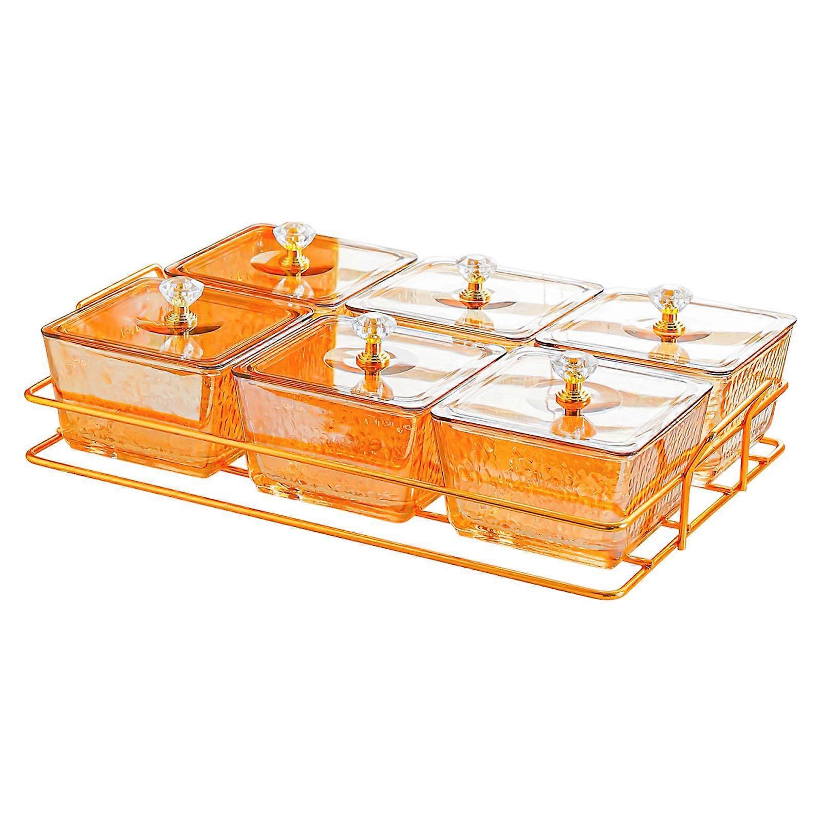 Divided Serving Tray, Storage, Container, Food Storage, Multipurpose, Candy Nuts