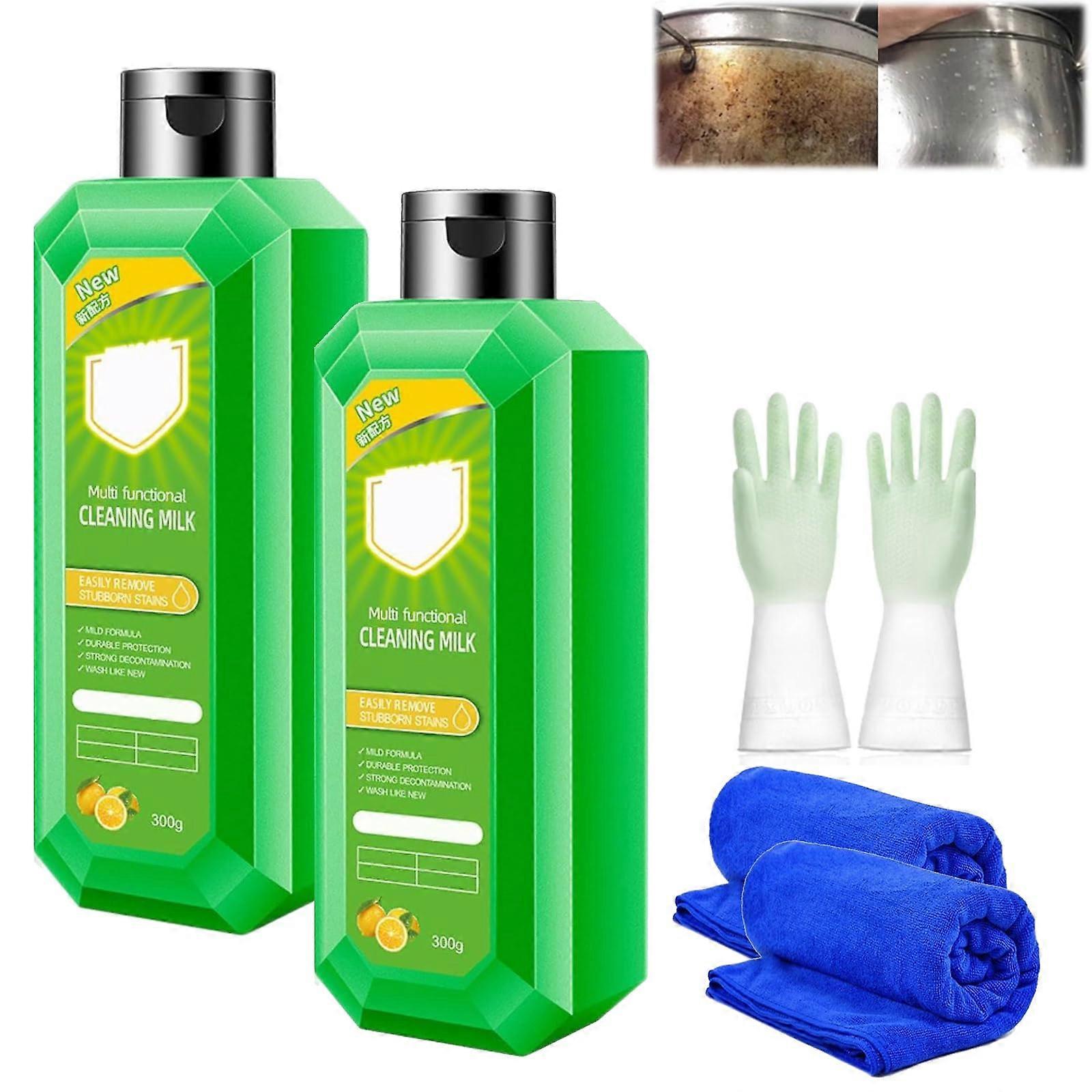 Powerful Multipurpose Cleaner, Concentrated AllPurpose Cleaning Solution for Kitchen and Bathroom, Odor Removal Fresh Scent (2)