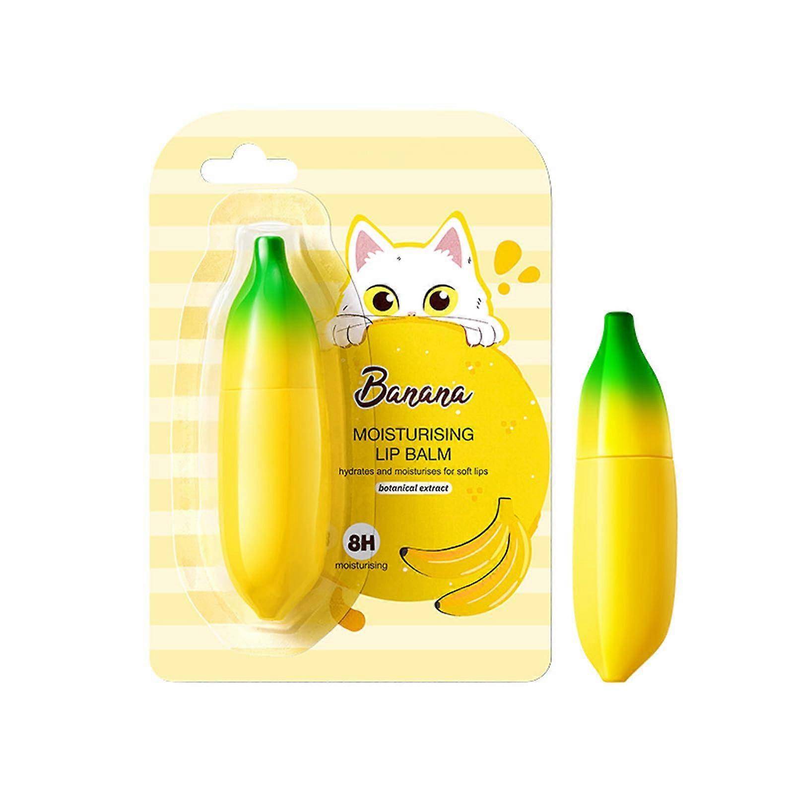 Banana Lip Balm 3.6g with Deep Hydration and Smooth Texture for Dry Lips