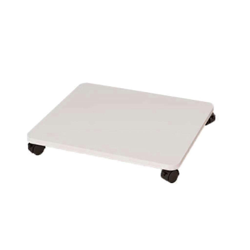 Adjustable Under Desk Printer Stand with Storage Shelf, Compact Office Printer Table 50CM x 45CM x 6.8CM