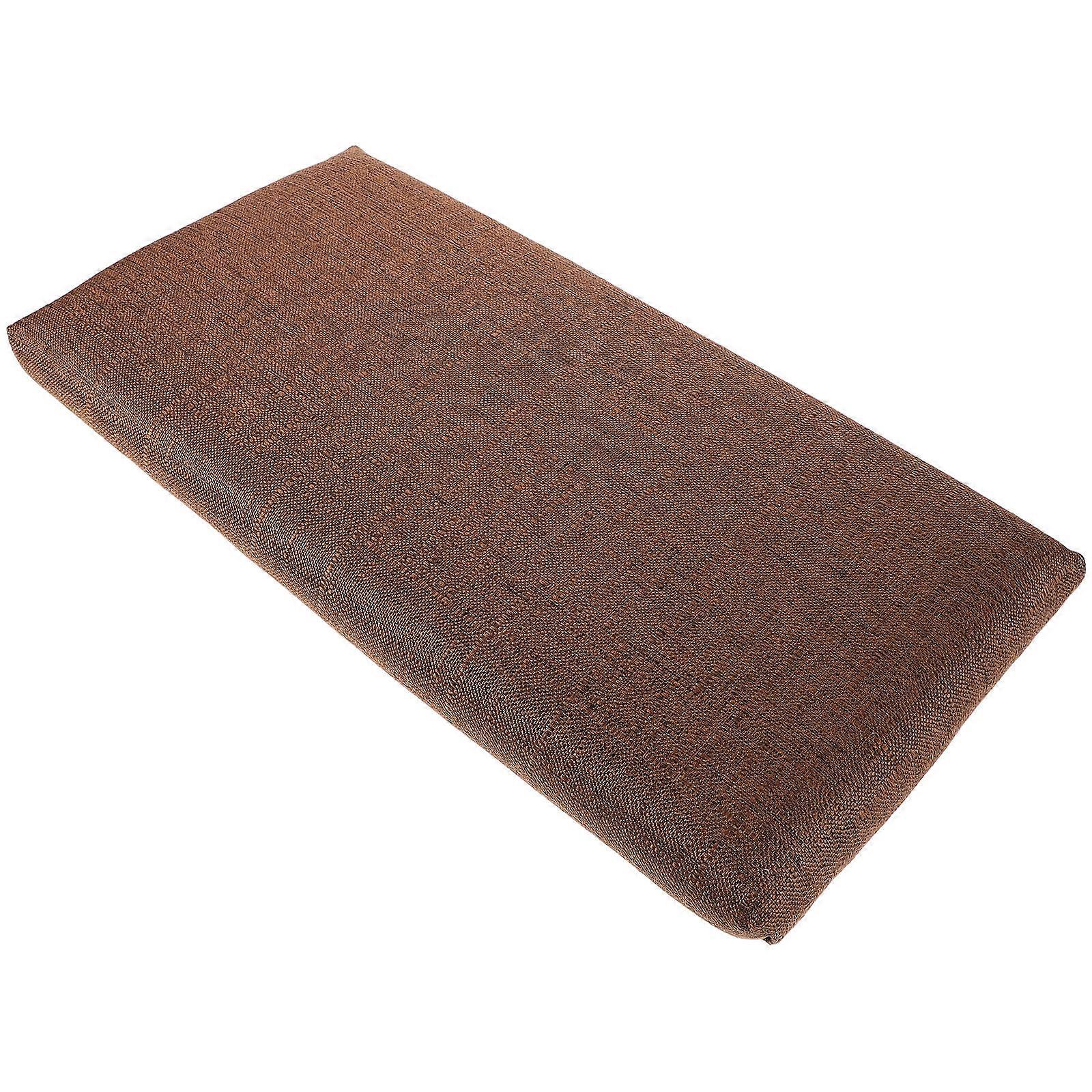 Coffee Foldable Wooden Stool for Meditation 1 Piece Durable Design