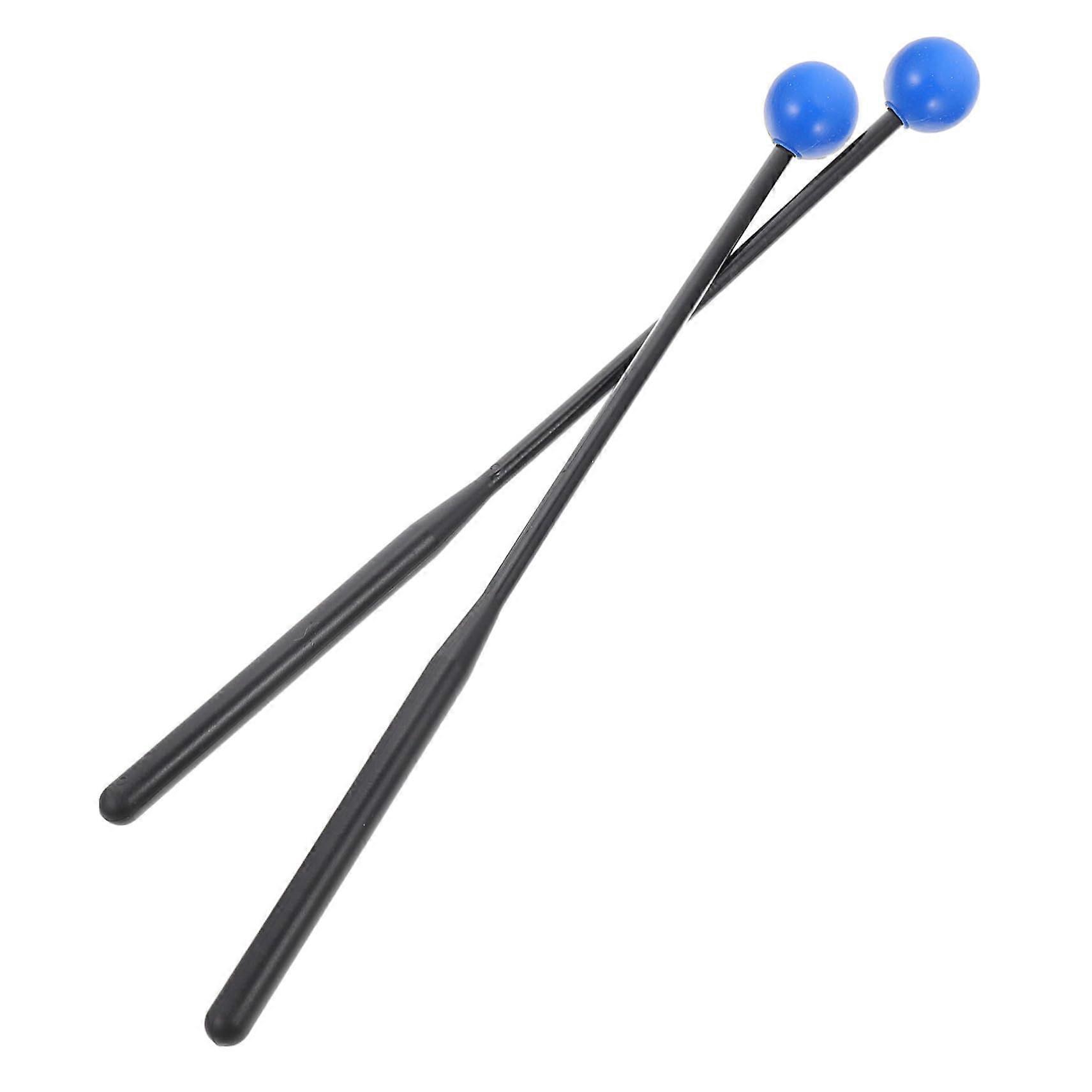 Percussion Mallets for Marimba 2Pcs with Balanced Weight Ergonomic Grip and Durable Rubber Heads