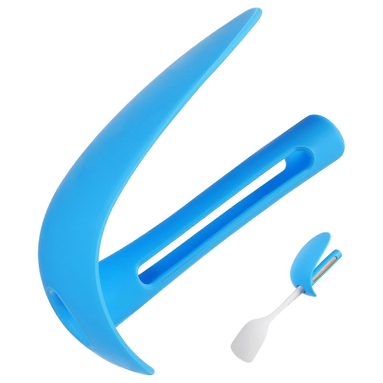 Kitchen Gadget Spatula Cover Hand Protector for Cooking 1Pcs Blue