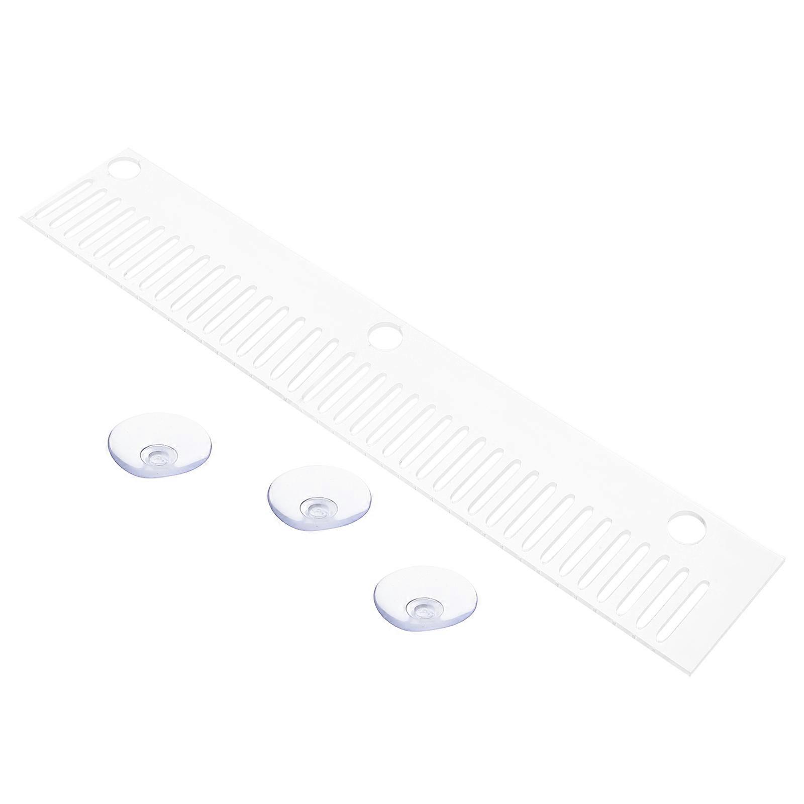 Transparent Aquarium Overflow Comb Acrylic Comb for Prevent Fish Overflow