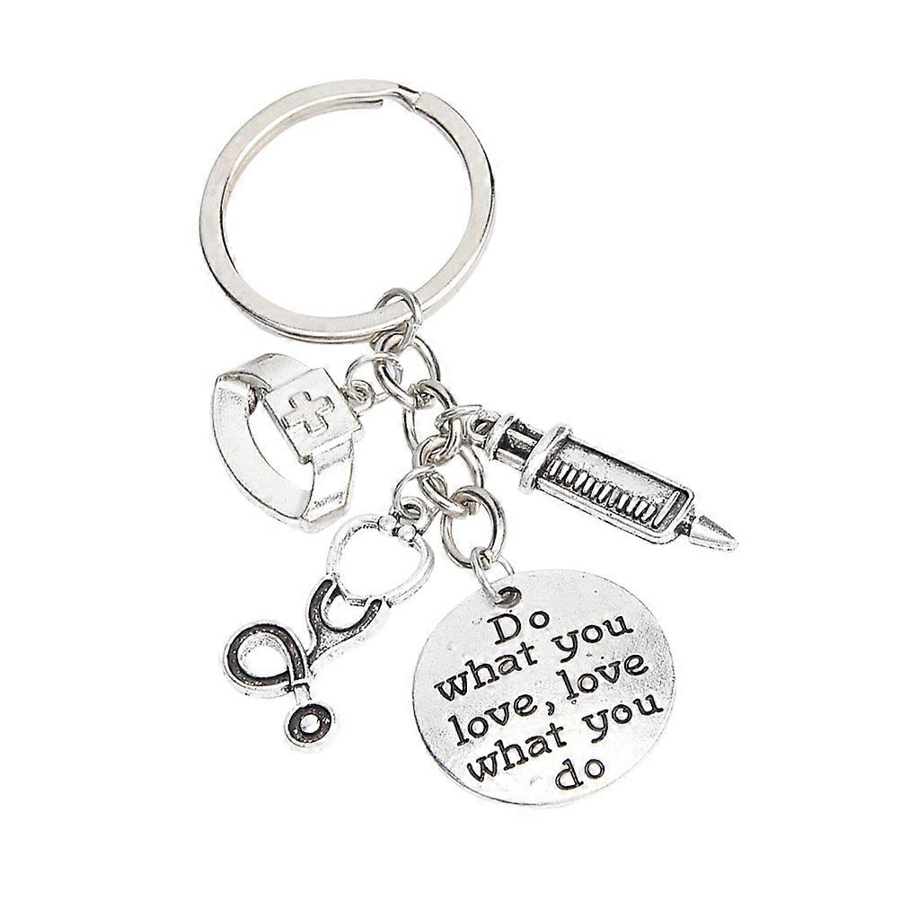 Cap Keychains for Hanging Keys Creative Alloy Key Ornament