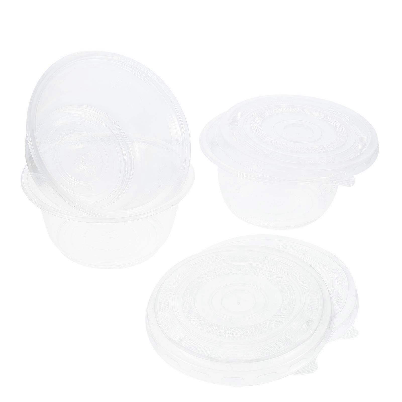 Transparent Take-Out with Lids 50Pcs