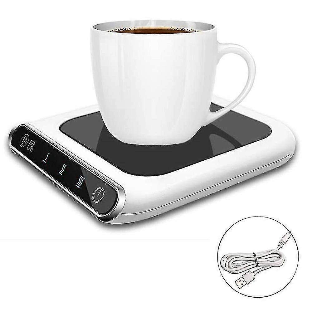 Coffee Cup Warmer with Adjustable Temperature for Desk