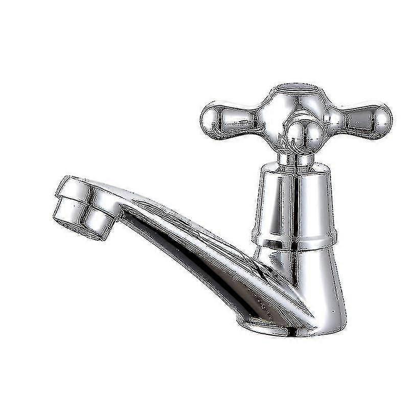 Chrome Single Cold Water Tap for Basin, Kitchen
