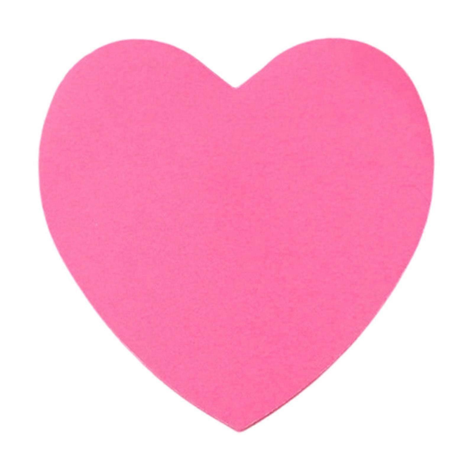 Practical Heart Shaped Sticky Notes for Message Scenarios