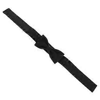 Decorative Dog Collar Bow Tie Collar for Pet Use 2Pcs Canvas Black Bow Tie