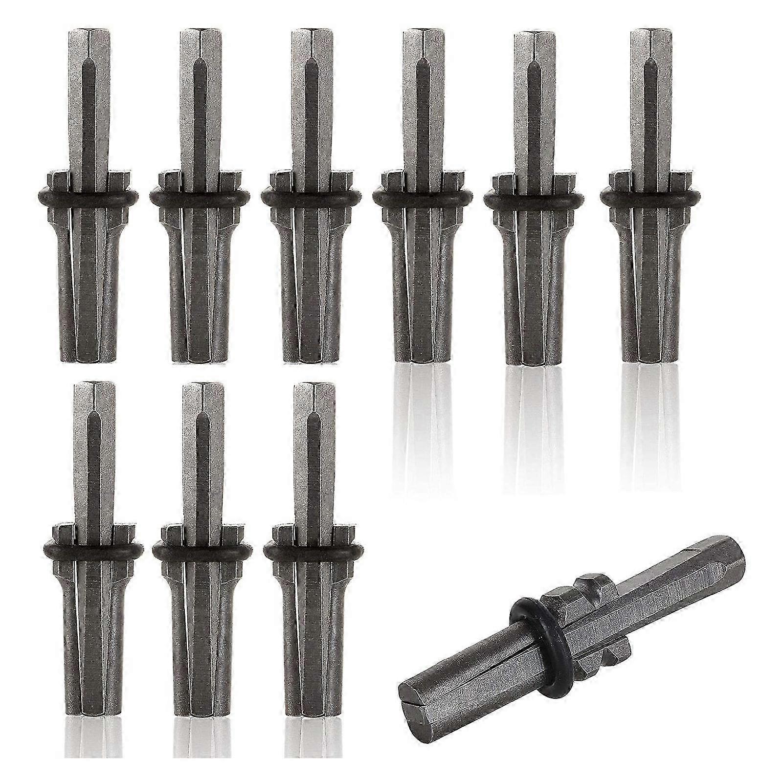 10PCS Plug Wedges and Feather Shims Set
