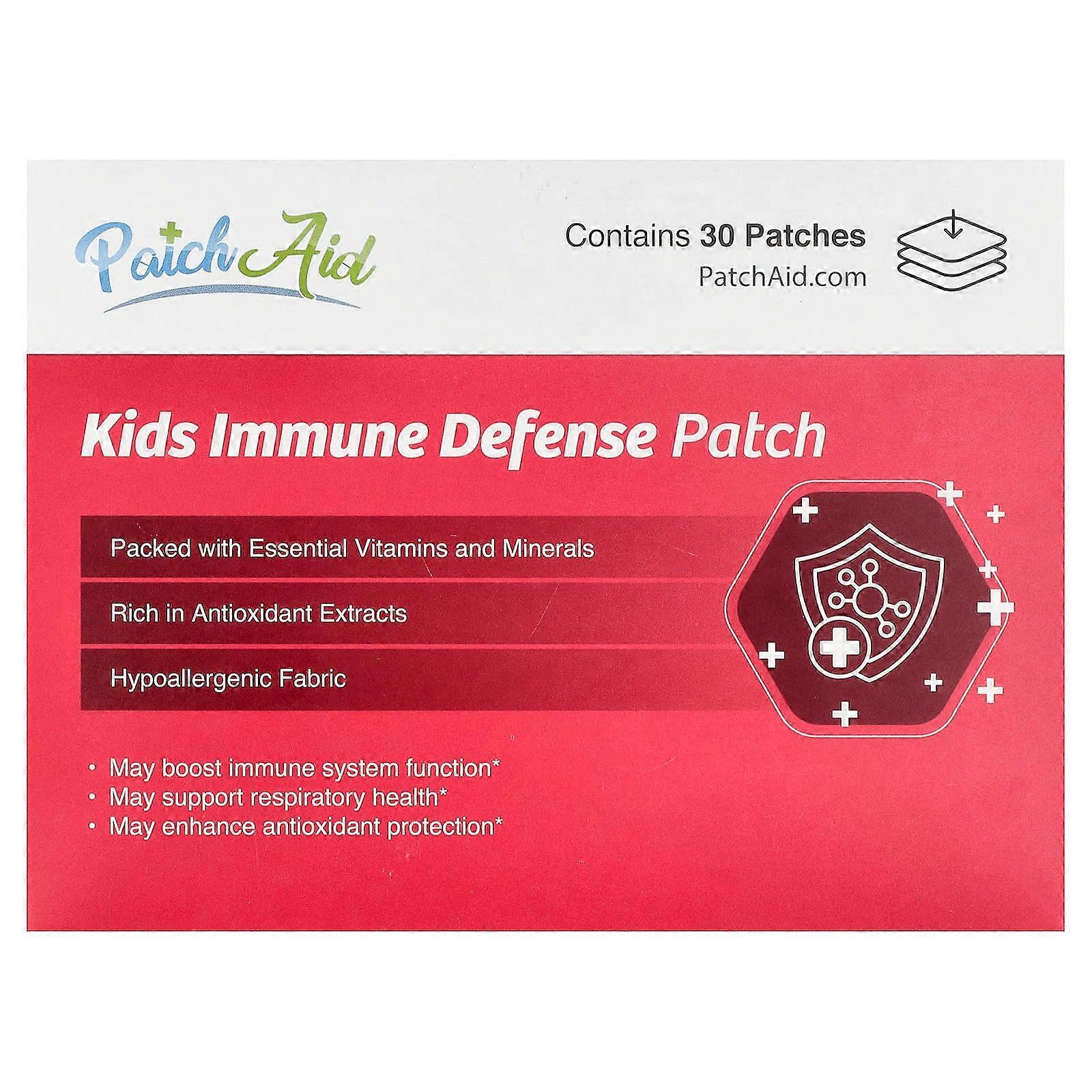 PatchAid, Kids Immune Defense Patch, 30 Patches