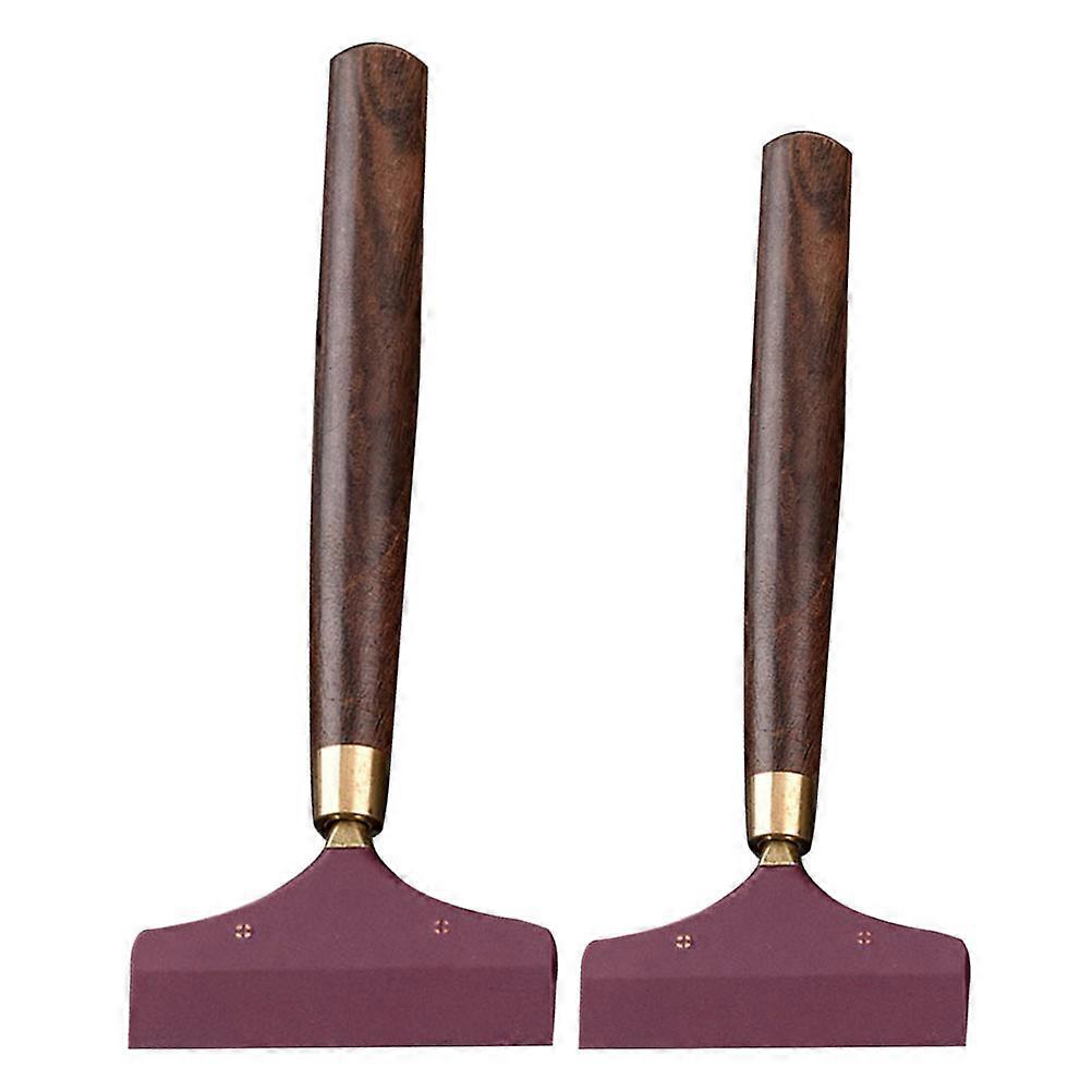 Tea Leaf for Tea Tray Cleaning Tool Brown 2Pcs Set