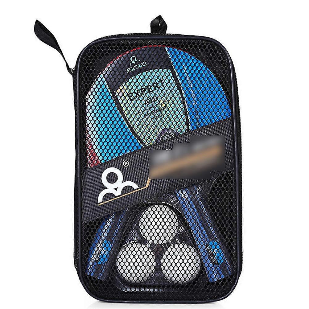 Table Tennis Racket Set for Training with Double Side Reverse Rubber