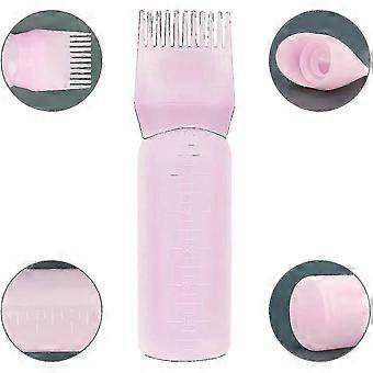 Root Comb Applicator Bottle, 6 Ounce Applicator Bottle compatible with Hair Dye Bottle