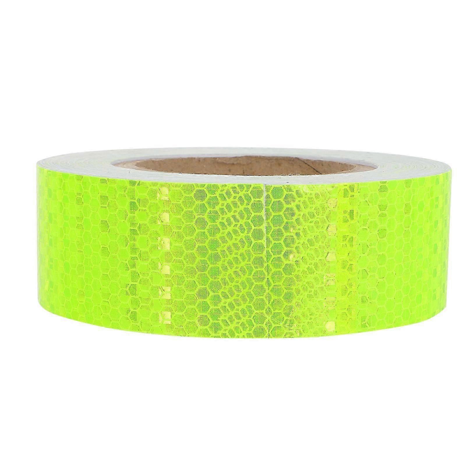 Night Fluorescent Reflective Safety Tape for Warning Use