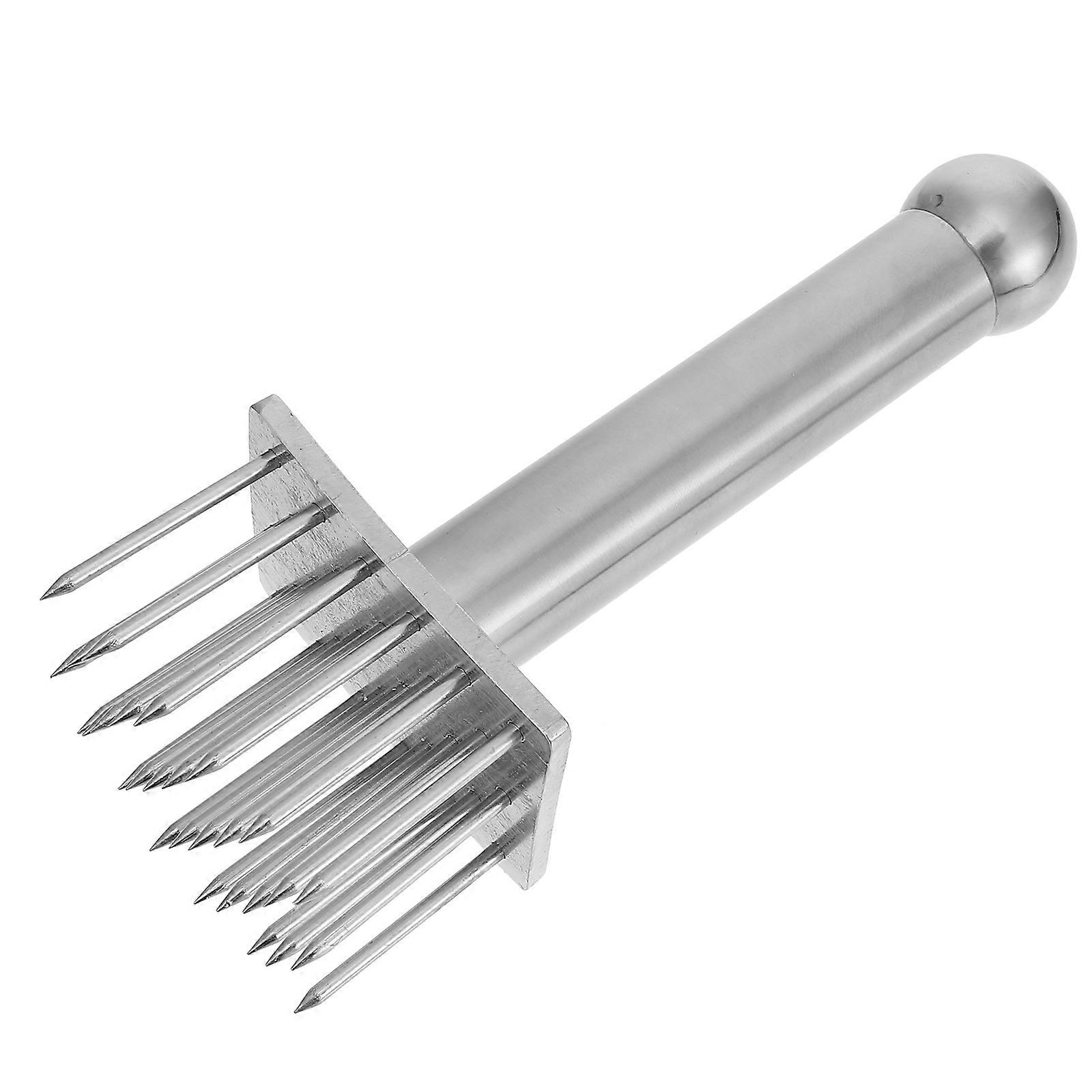 1Pc Practical Stainless Meat Tenderizer Needle Kitchen Steak Tenderizing Tool