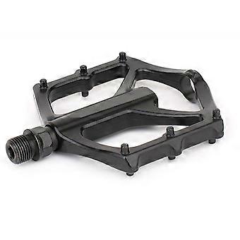 Black Aluminum Alloy Pedal for Mountain Bike Use 1Pair Lightweight Durable