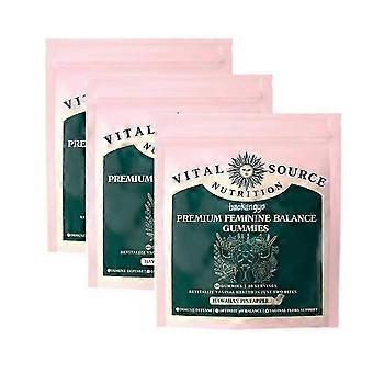 1-5X Vital Source Nutrition - 60 Count Nutrition Gels & Chew - for Women’s Health & Wellness-am