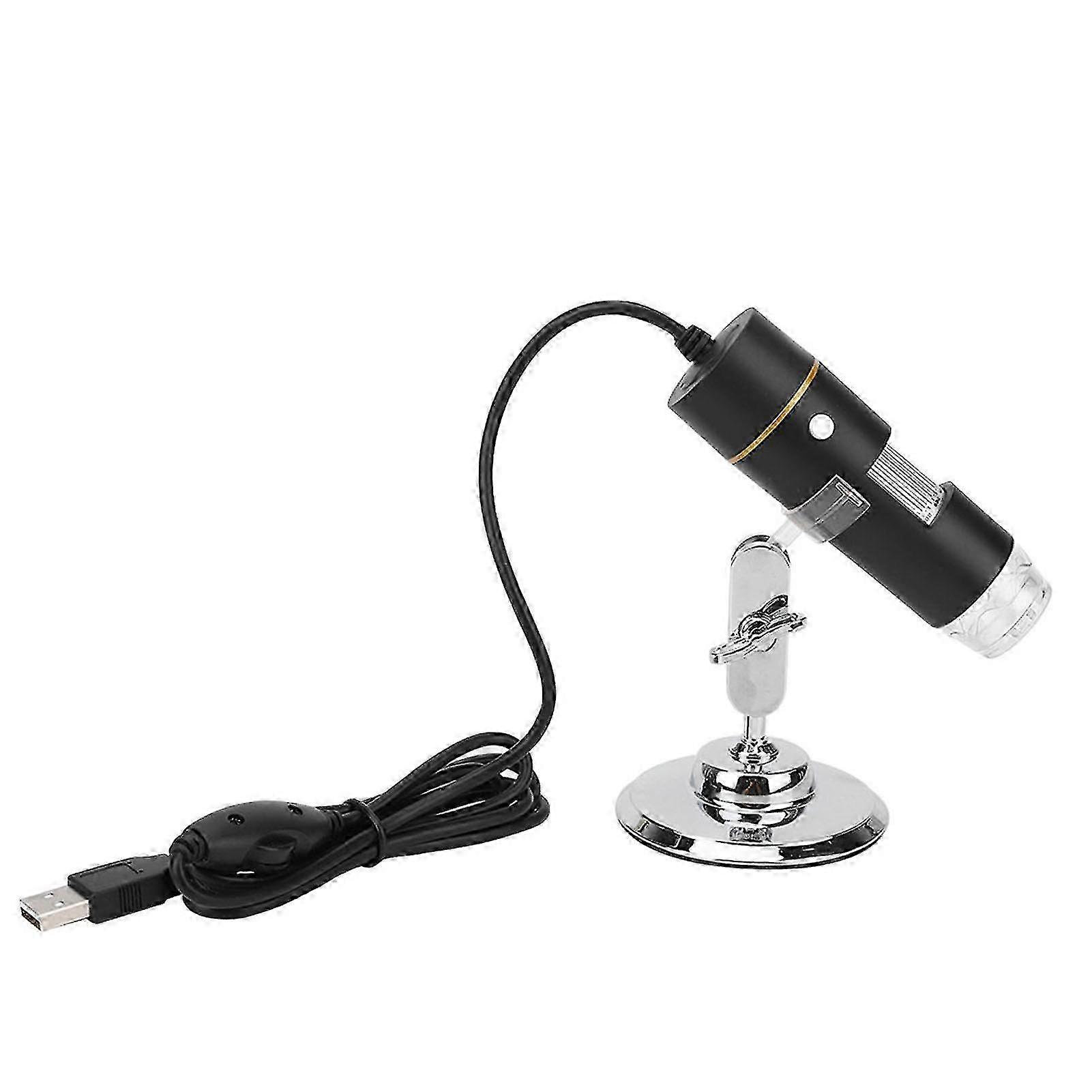300,000 Pixels USB HD Digital Microscope 1000X with Stand