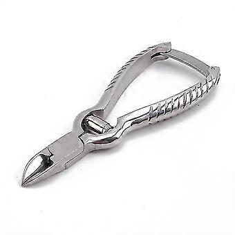 Large Heavy Duty Toe Nail Clipper For Thick Toenails, Manicure &Pedicure, Double Barrel Spring. Super Sharp Trimmer Curved Stainless Steel 2