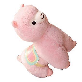 Adorable Pink Alpaca Doll Stuffed Toy for Kids Use Soft Doll Toy