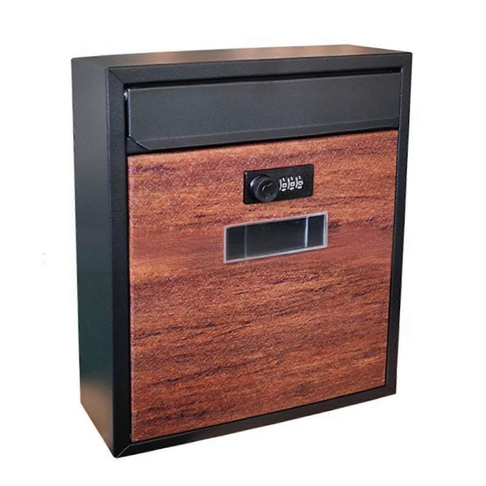 Combination Lock Post Box Sturdy Construction Combination Lock Postbox Weather