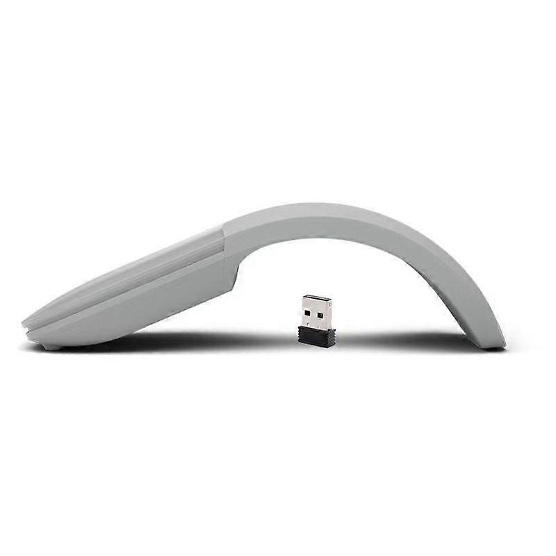 Bluetooth 4.0 Touch III Soft Folding Mouse Arc PC Tablet Universal White