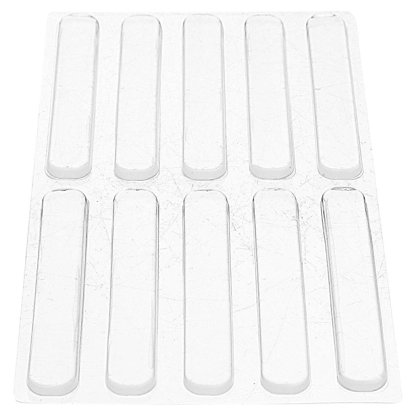2 Sheets Transparent Door Knob Wall Shield Multi-functional Door Handle Wall Protector