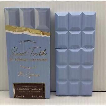 Sweet Tooth by Sabrina Carpenter Eau de Parfum 75ml - Parfumflacon in de vorm van een blauwe chocoladereep