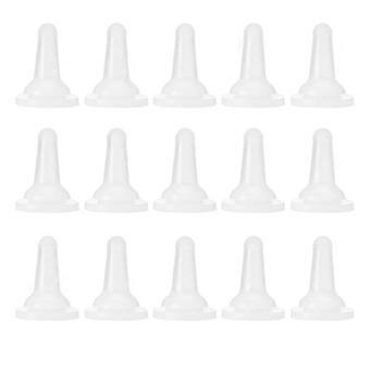 Lot de 15 biberons en silicone souple pour animaux de compagnie, chats et chiens, accessoires de scurit pour biberons et ttines