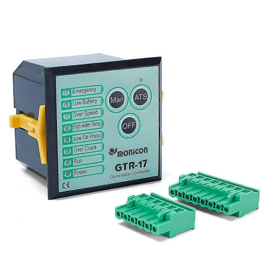 ASM17 Auto Start Stop Generator Controller, Direct Replacement for GTR17, Durable Panel Mount