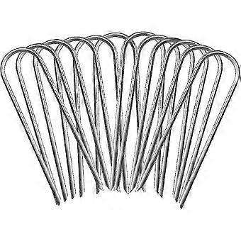 Trampoline wind stakes,galvanized steel trampoline stakes anchors(12) [MI]