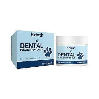 Kriath Doggie Special Tooth Cleaning Powder - Odor Elimination For Dog's Mouth, Gums Protection, Removal Of Tartar And Calculus, Fresh Breath