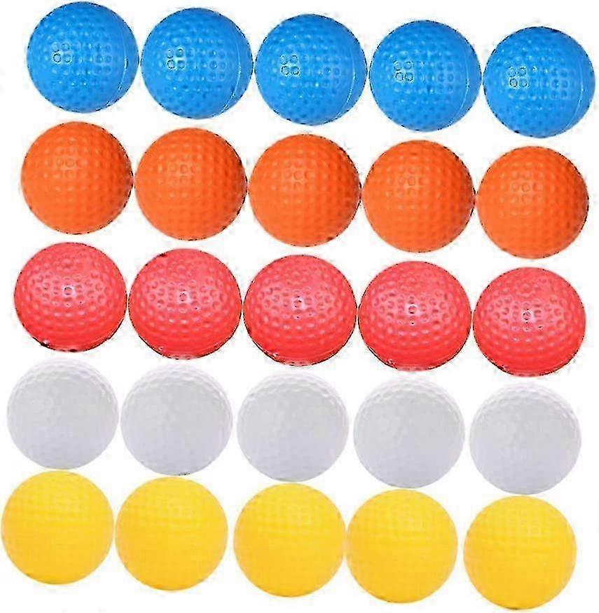30 Pack Hollow Practice Balls for Golf Training