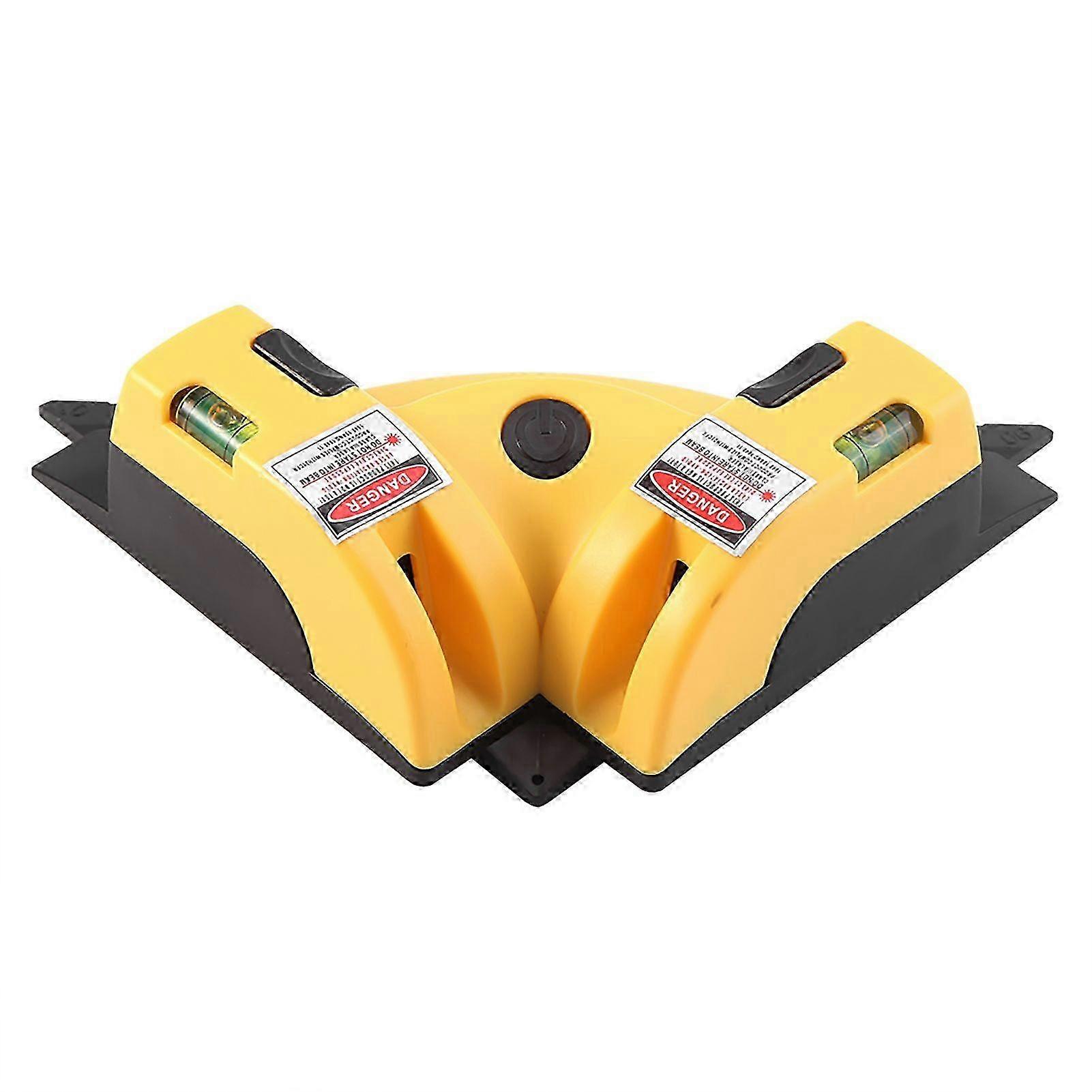 Right Angle 90 Degree Vertical Horizontal Laser Line Projection Level Alignment Layout Tool