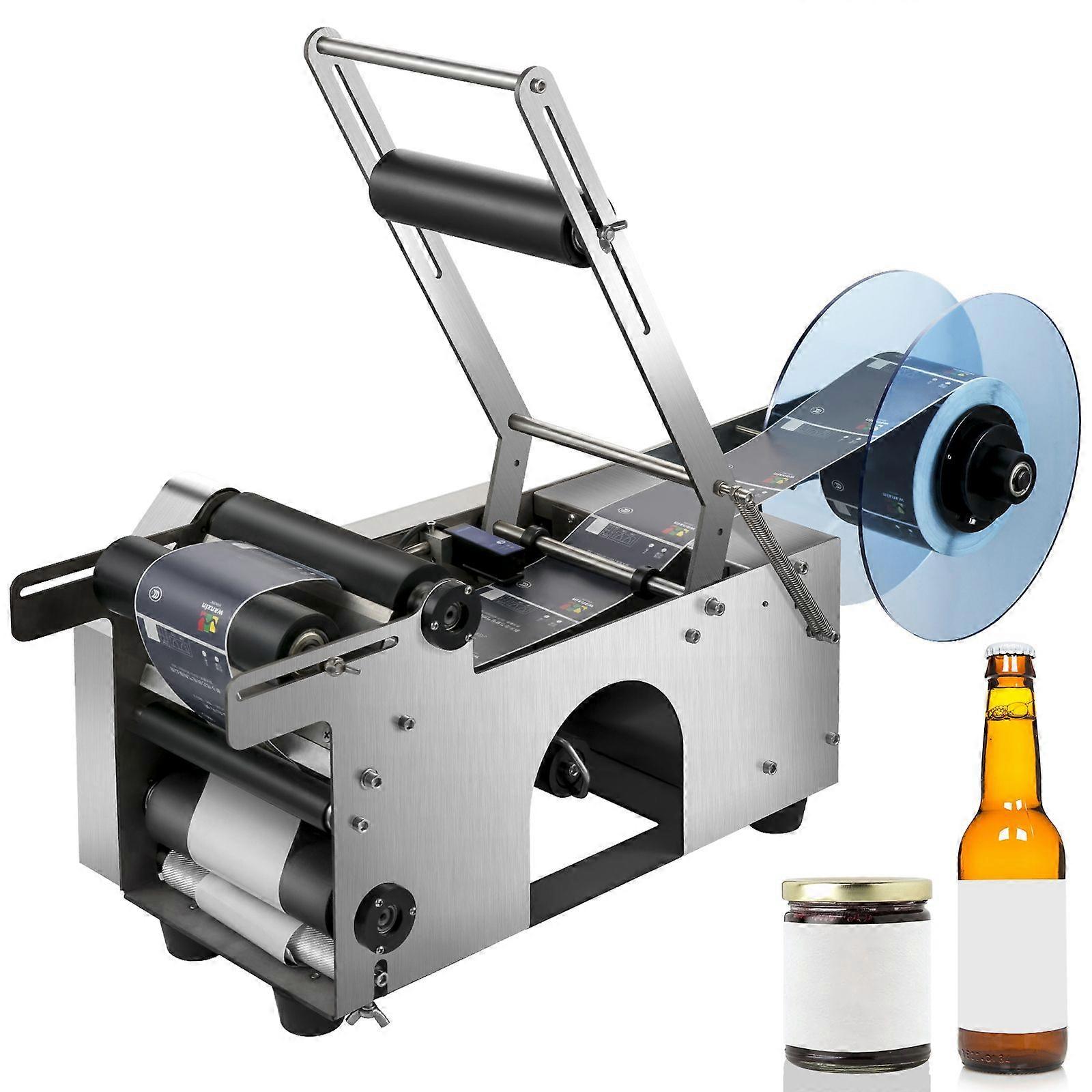 MT-50 Semi-automatic Round Bottle Labeling Machine