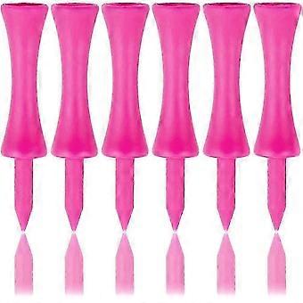 100PCS Pink Golf Tees 57MM Length Castle Brand 2 1/4 Inch Diameter VI