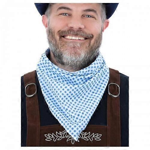 Smiffys Bavarian Checked Neckerchief