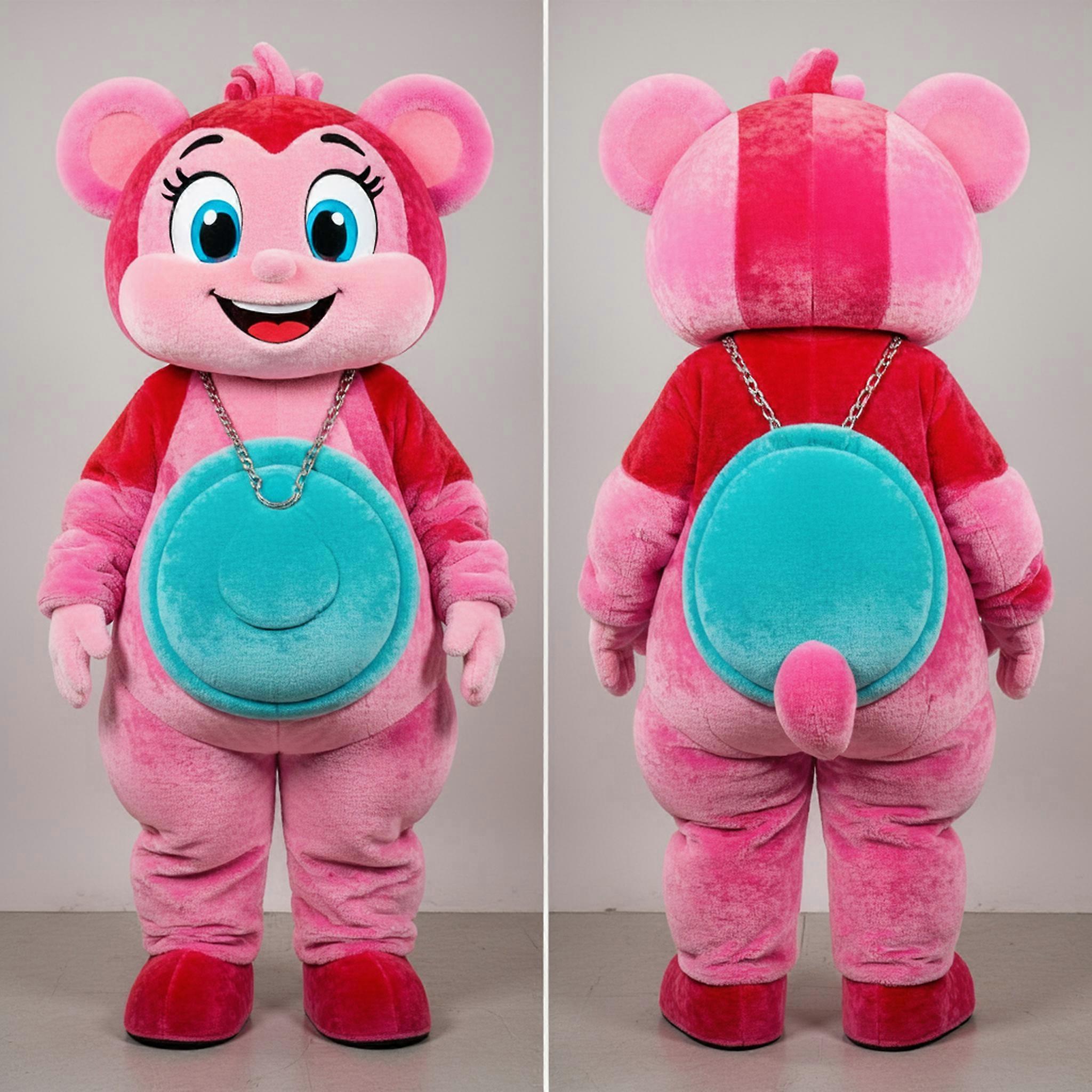 MASTICOT Cyan Playful Pendant Mascot