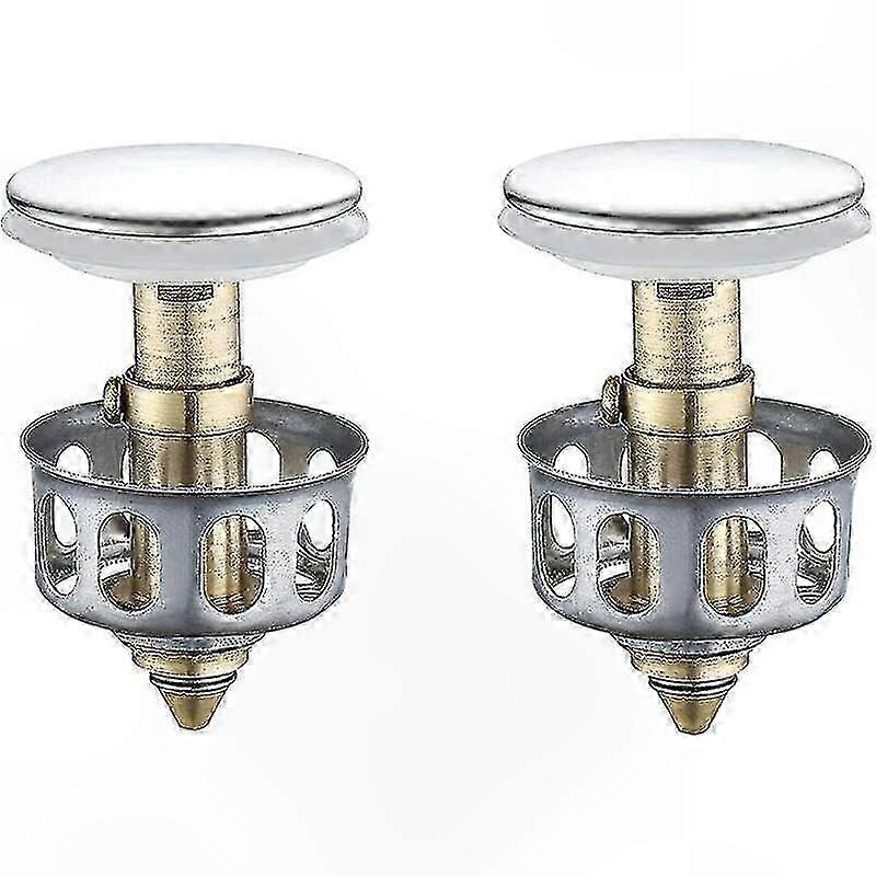 2-Pack Pop-Up Drain Strainer Set