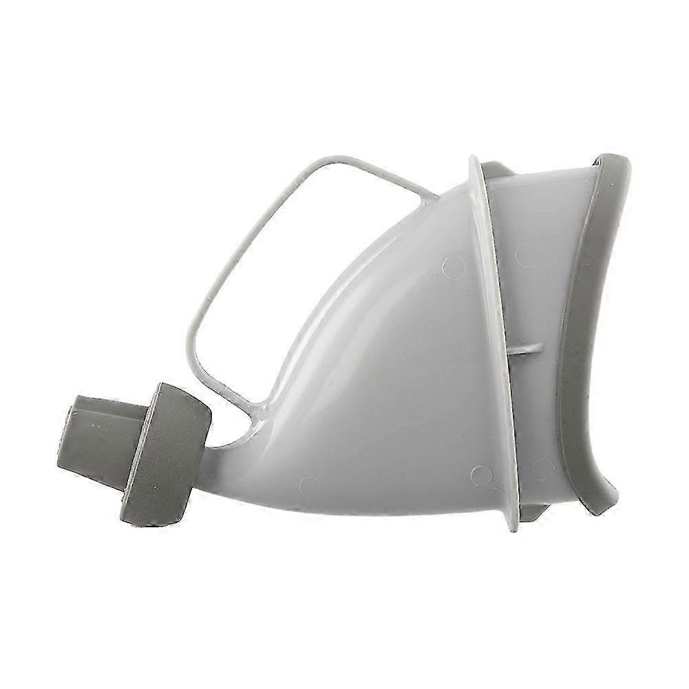 Grey PP Portable Urinal Adapter