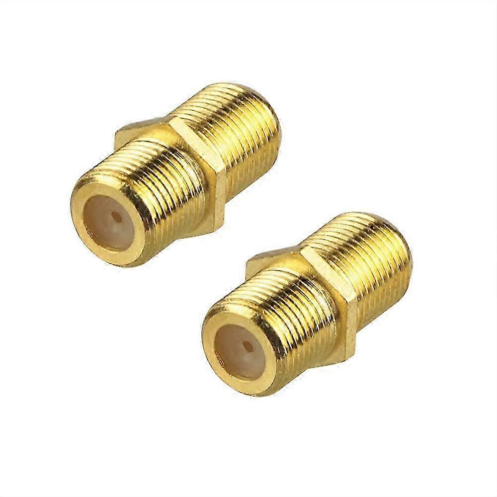 RG6 F-Type Gold Coupling Adapter