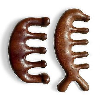 Handmade Sandalwood Scalp Massage Comb