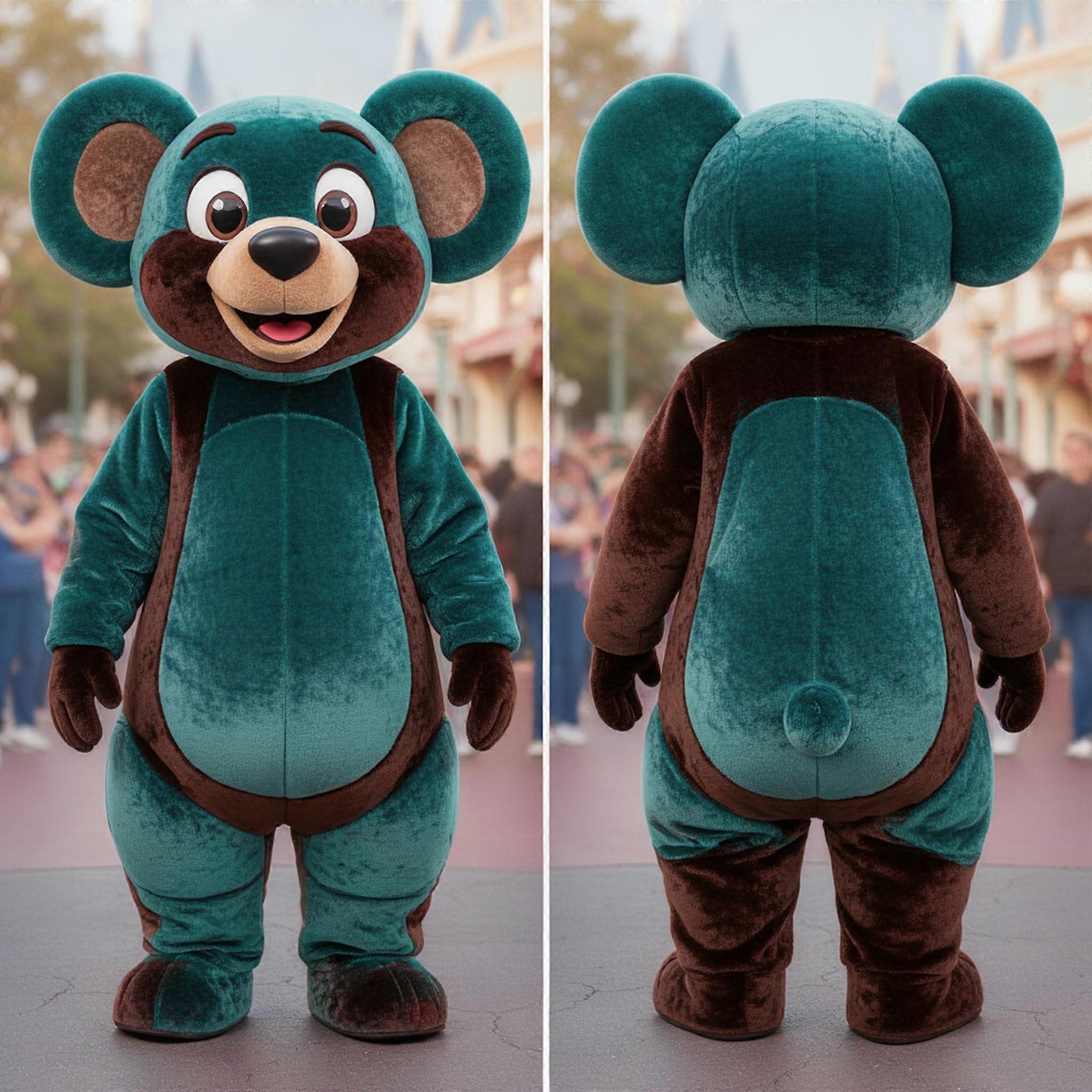 MASTICOT Teal Padded Chocolates Mascot