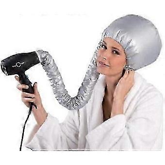 Hairdryer Drying Cap Bonnet with Elastic compatible with Phon Attachment. Gray P.D