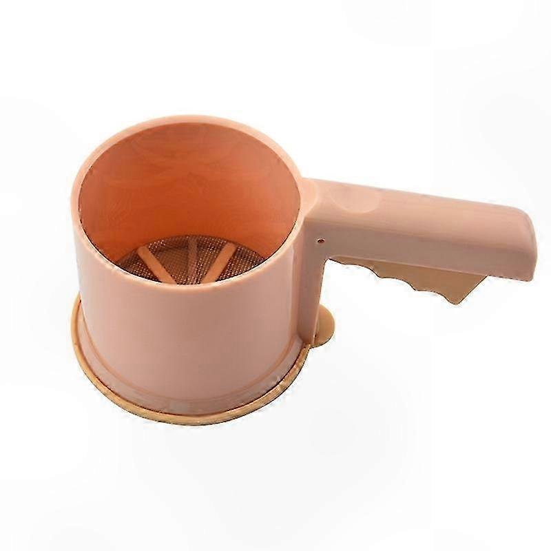 Semi-Automatic Handheld Baking Tool with Four Sieves
