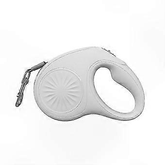 Retractable Dog Leash, 16 FT for Up to 55 lbs, Strong Nylon Tape, Heavy Duty One-Handed Brake Lock, Anti-Tangle Design for Small & Medium Dogs