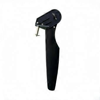 Kayak Steering Rudder Mounting Head Kayak Rudder Black Plastic